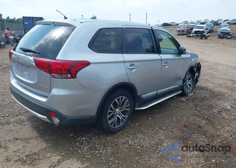 2016 Mitsubishi Outlander Es z USA, uszkodzony, nr VIN JA4AD2A32GZ031747